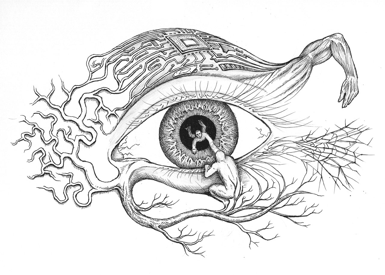 Eye illustration by Zach Johnson