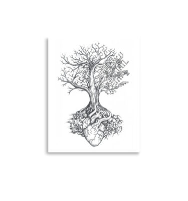 Tree Heart - Matte print