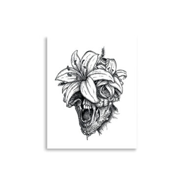 Zombie Flower - Matte print